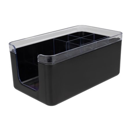 Rangement de bar ABS noir Olympia Kristallon - Gastronoble - HU097