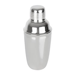 Mini shaker &agrave; cocktail en acier inoxydable Olympia 3 pi&egrave;ces 300ml - Gastronoble - HY120