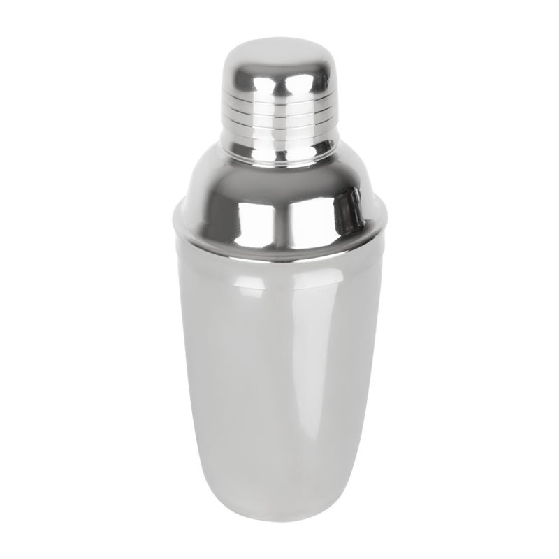 Mini shaker &agrave; cocktail en acier inoxydable Olympia 3 pi&egrave;ces 300ml - Gastronoble - HY120