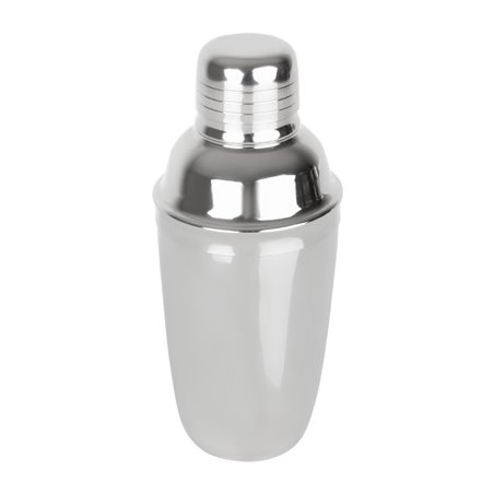 Mini shaker &agrave; cocktail en acier inoxydable Olympia 3 pi&egrave;ces 300ml - Gastronoble - HY120