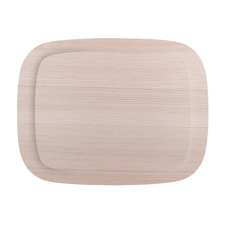 Plateaux Roltex Craft FSC&reg; Mix Alpha 43 x 33 cm bois clair (lot de 25) - Gastronoble - HZ791