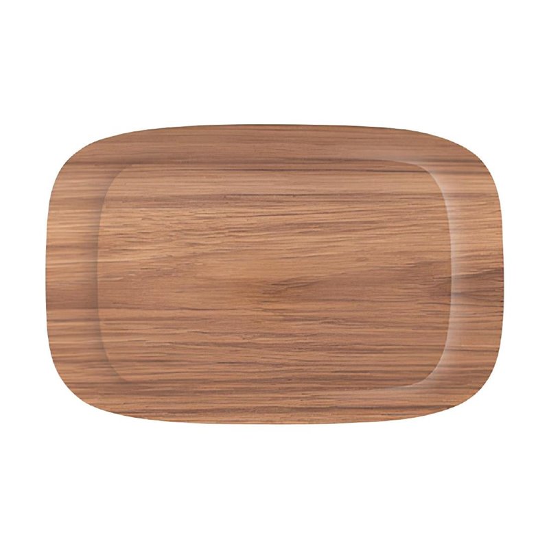 Plateaux Roltex Craft FSC&reg; Mix Alpha 32 x 21 cm bois d'olivier (lot de 25) - Gastronoble - HZ794