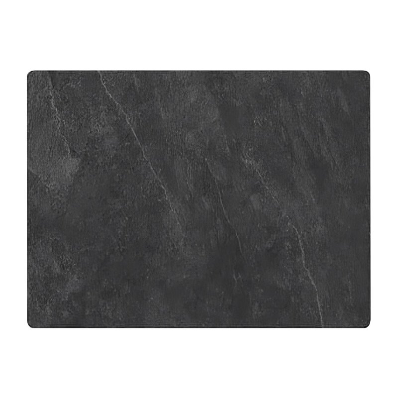 Planches de pr&eacute;sentation en polyester bio Roltex S-Plank 40 x 30 cm ardoise (lot de 10) - Gastronoble - HZ795