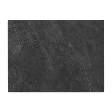 Planches de pr&eacute;sentation en polyester bio Roltex S-Plank 40 x 30 cm ardoise (lot de 10) - Gastronoble - HZ795