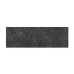 Planches de pr&eacute;sentation en polyester bio Roltex S-Plank 60 x 20 cm ardoise (lot de 5) - Gastronoble - HZ796