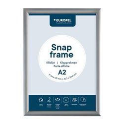 Cadre clipsable en aluminium Europel A2 25mm - Gastronoble - HU437