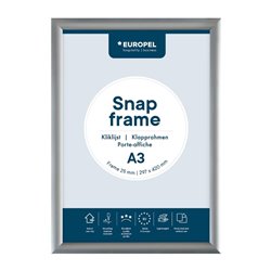Cadre clipsable en aluminium Europel A3 25mm - Gastronoble - HU438