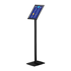 Porte-affiche Europel avec cadre clipsable A4 25mm noir - Gastronoble - HU452