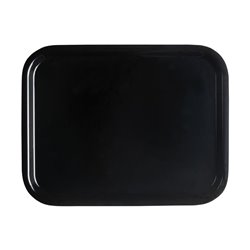 Plateau surface lisse Capri Cambro noir 320x530mm - Gastronoble - CX370
