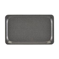 Plateau surface lisse Capri Cambro anthracite 320x530mm - Gastronoble - CX371