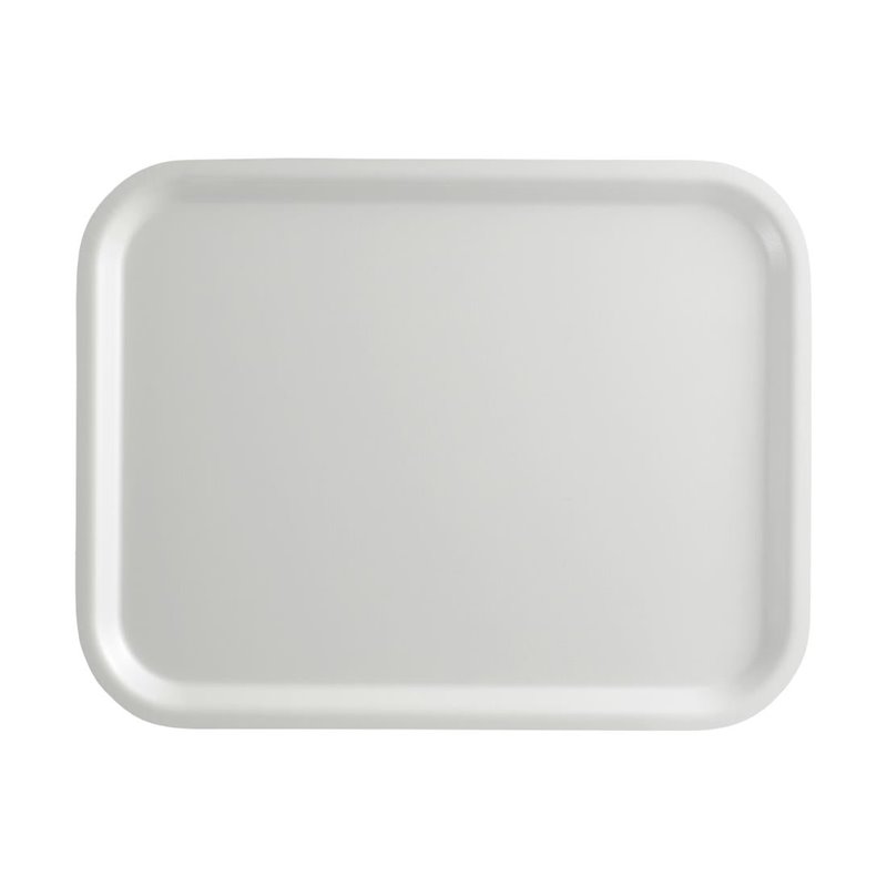 Plateau surface lisse Cambro Capri blanc 340x460mm - Gastronoble - CX375