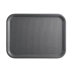 Plateau surface antid&eacute;rapante Cambro Mykonos anthracite 340x460mm - Gastronoble - CX381