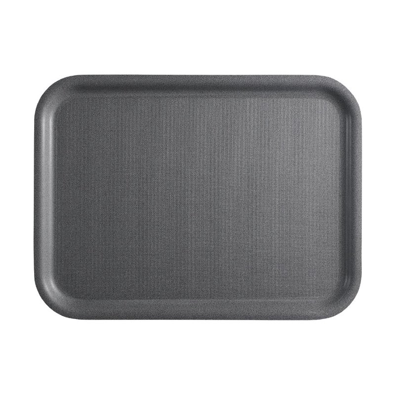 Plateau surface antid&eacute;rapante Cambro Mykonos anthracite 340x460mm - Gastronoble - CX381