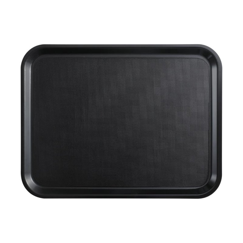 Plateau surface antid&eacute;rapante Cambro Mykonos anthracite 360x460mm - Gastronoble - CX382