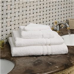 Serviette de toilette Mitre Essentials Capri blanche - Gastronoble - GT753