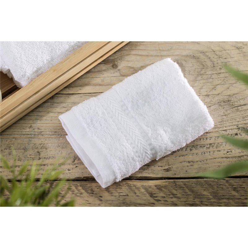 Petites serviettes Mitre Comfort Nova blanches (lot de 10) - Gastronoble - HR083