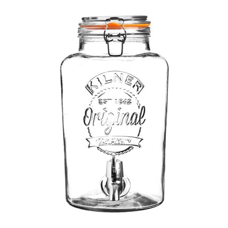 Distributeur de boissons couvercle &agrave; clip Kilner 5 litres - Gastronoble - CJ127