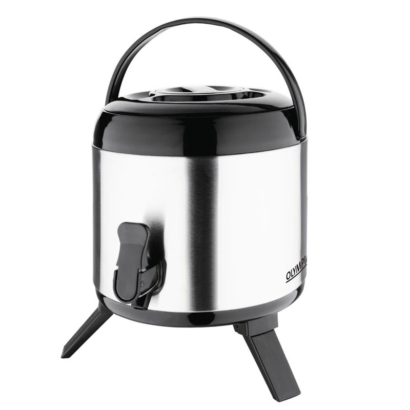 Distributeur de boissons en inox double paroi Olympia 6L - Gastronoble - DH709