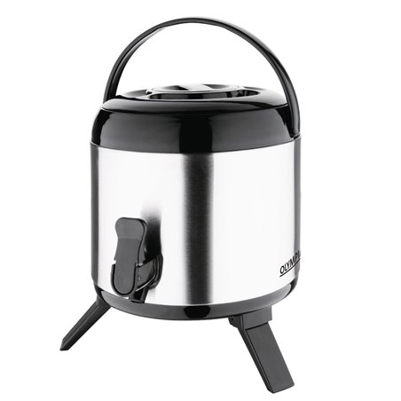 Distributeur de boissons en inox double paroi Olympia 6L - Gastronoble - DH709