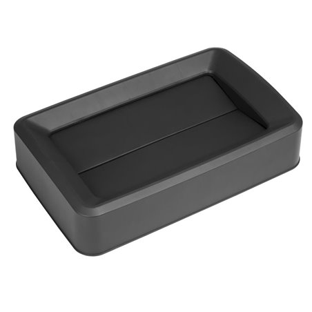 Couvercle noir Jantex pour poubelles Slim 60/80L - Gastronoble - DX179