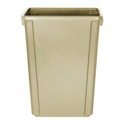 Poubelle Jantex Slim beige 60L - Gastronoble - FX149