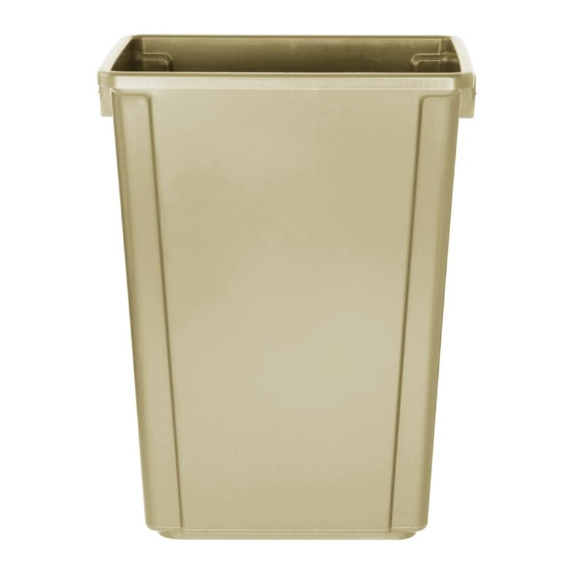 Poubelle Jantex Slim beige 60L - Gastronoble - FX149