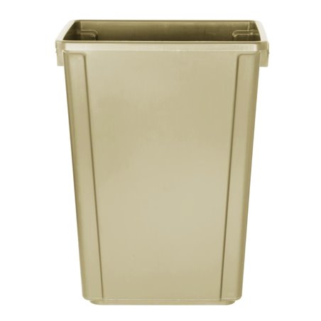 Poubelle Jantex Slim beige 60L - Gastronoble - FX149