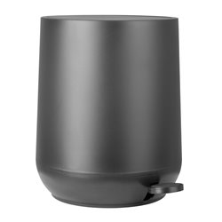 Poubelle &agrave; p&eacute;dale ronde Jantex noire 5L - Gastronoble - HT480