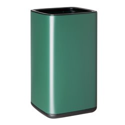 Poubelle carr&eacute;e Bolero verte 7L - Gastronoble - HX261