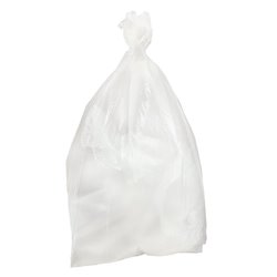 Sacs poubelle recycl&eacute;s r&eacute;sistants Jantex transparents 160L (lot de 100) - Gastronoble - HW686