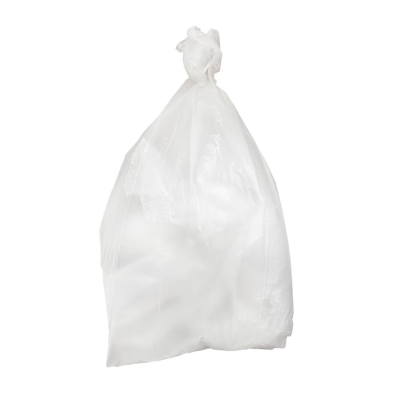 Sacs poubelle standard Jantex transparents 90L (lot de 200) - Gastronoble - HW692
