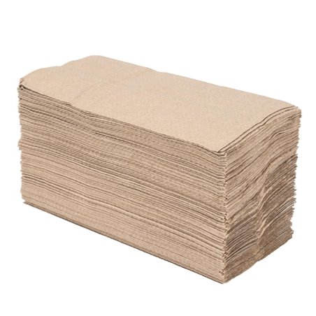 Essuie-mains pli&eacute; en C Jantex Green 100% recycl&eacute; 2 plis (2250 feuilles) - Gastronoble - HX936