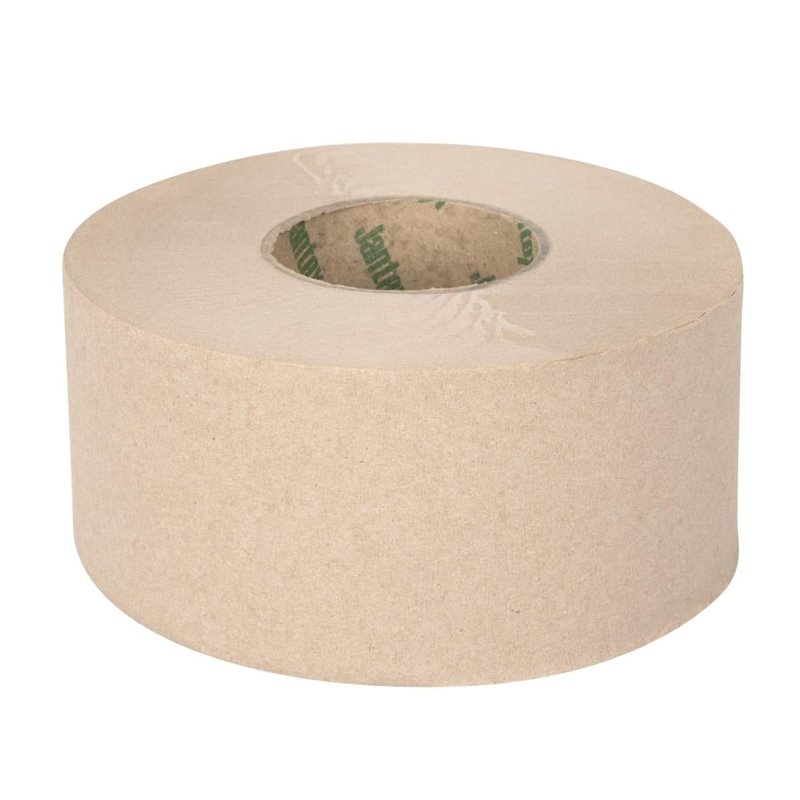 Rouleaux Mini Jumbo Jantex Green 100% recycl&eacute; 2 plis 150m (lot de 12) - Gastronoble - HX939