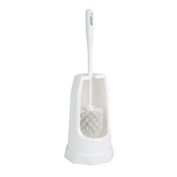 Brosse ronde et support WC Jantex blanc - Gastronoble - HX386