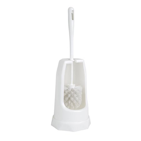 Brosse ronde et support WC Jantex blanc - Gastronoble - HX386