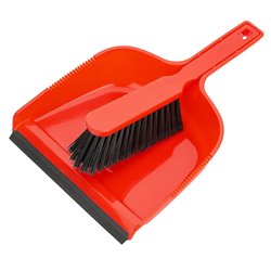 Ensemble pelle et balayette Jantex rouge - Gastronoble - HZ840
