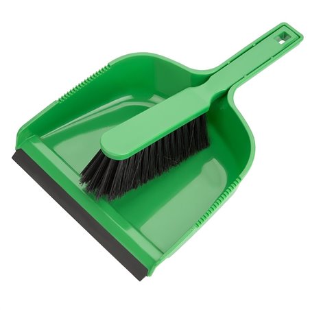 Ensemble pelle et balayette Jantex vert - Gastronoble - HZ841
