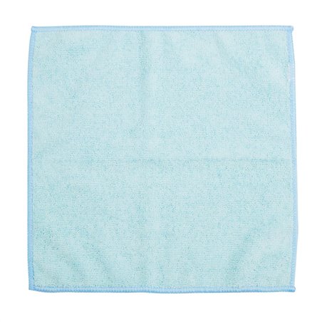 Chiffons en microfibre Jantex bleus (lot de 5) - Gastronoble - HX269
