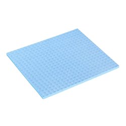 Chiffons de nettoyage en &eacute;ponge Jantex bleus (lot de 10) - Gastronoble - HX276