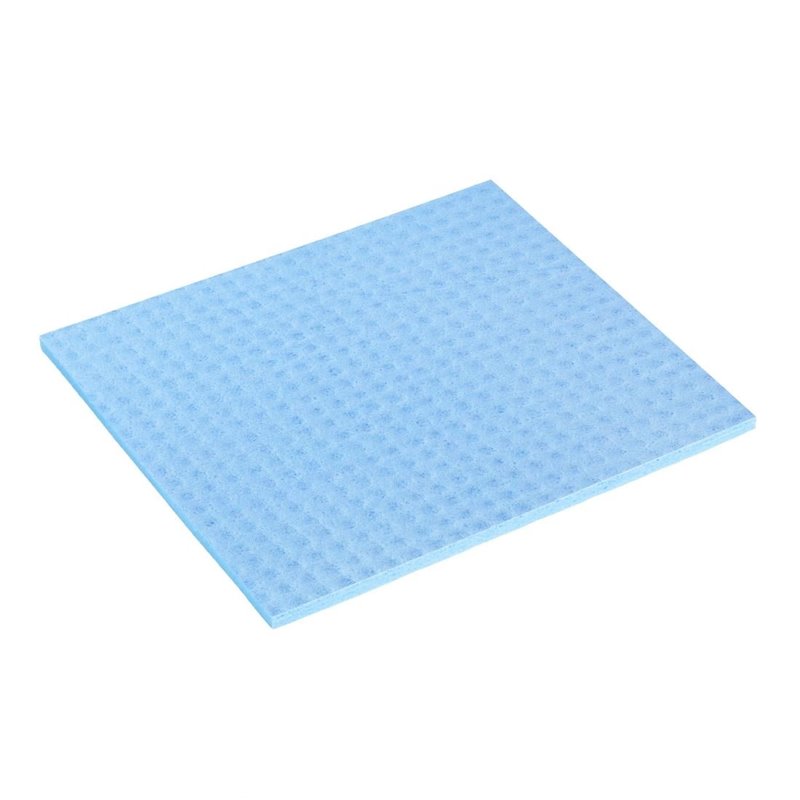 Chiffons de nettoyage en &eacute;ponge Jantex bleus (lot de 10) - Gastronoble - HX276
