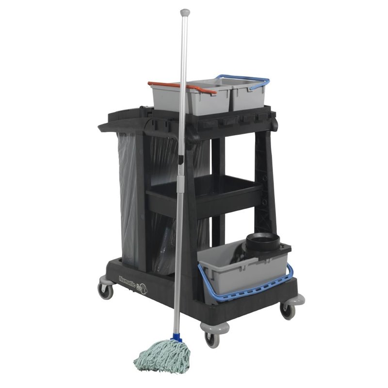 Petit chariot de m&eacute;nage ECO-Matic EM-1TM - Gastronoble - FT110