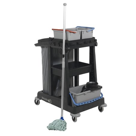 Petit chariot de m&eacute;nage ECO-Matic EM-1TM - Gastronoble - FT110