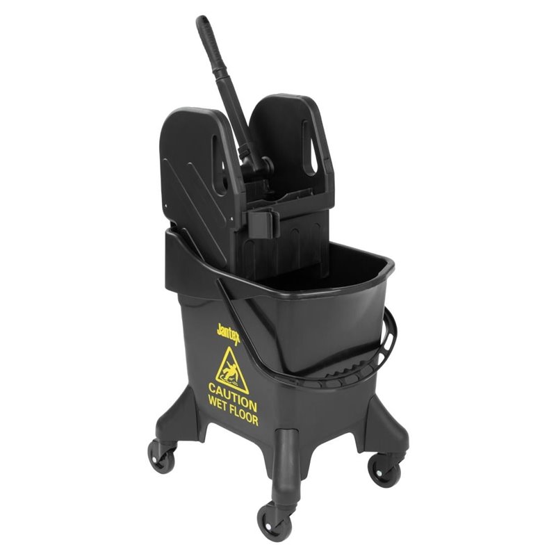 Seau essoreur haut 20 litres Jantex marquage jaune - Gastronoble - HW638