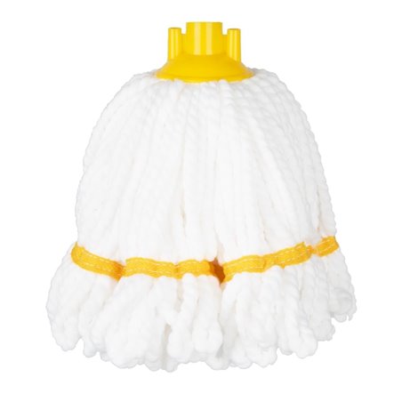 T&ecirc;te serpilli&egrave;re en microfibre Jantex bande jaune 150g - Gastronoble - HX252