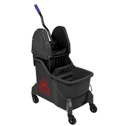 Seau essoreur deux compartiments Jantex rouge 30L - Gastronoble - JB542