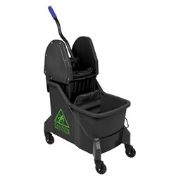 Seau essoreur deux compartiments Jantex vert 30L - Gastronoble - JB544