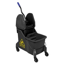 Seau essoreur deux compartiments Jantex jaune 30L - Gastronoble - JB545