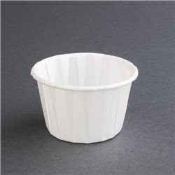 Pots &agrave; sauce en papier Fiesta Recyclable 59&nbsp;ml (lot de 250) - Gastronoble - CX081