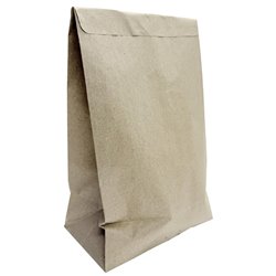 Grands sacs &agrave; soufflet avec bande adh&eacute;sive Fiesta Recyclable (lot de 250) - Gastronoble - JA319