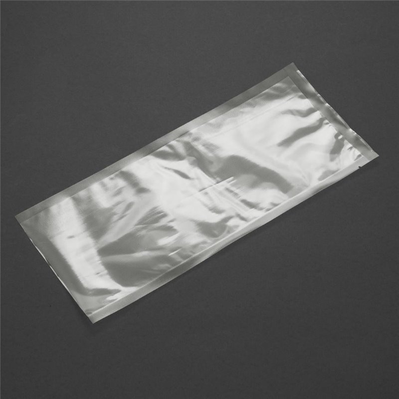 Sacs gaufr&eacute;s compostables pour machine sous vide Vogue 150x350mm (Lot de 50) - Gastronoble - AT104
